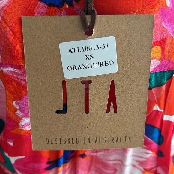 Abel the label ATL Anthropologie floral high-low Dress - Picture 10 of 15